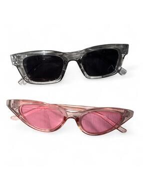 Women's Multi and Pink Sunglass